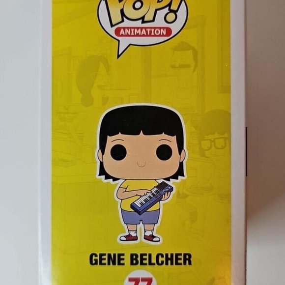 Funko POP! Bob's Burgers Gene Belcher #77 Vaulted Retired Vinyl Animation! - Picture 3 of 6